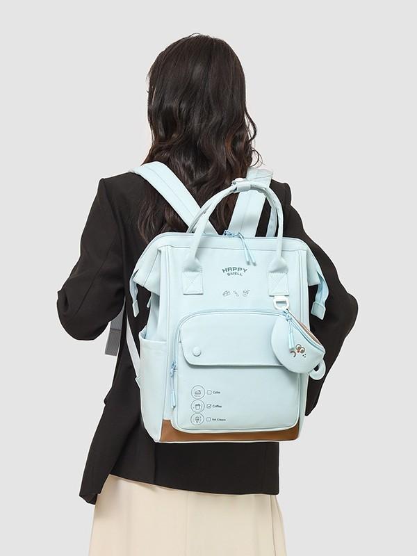 In Spired Mini Backpack For Girls With Oxford Fabric For Casual Travel