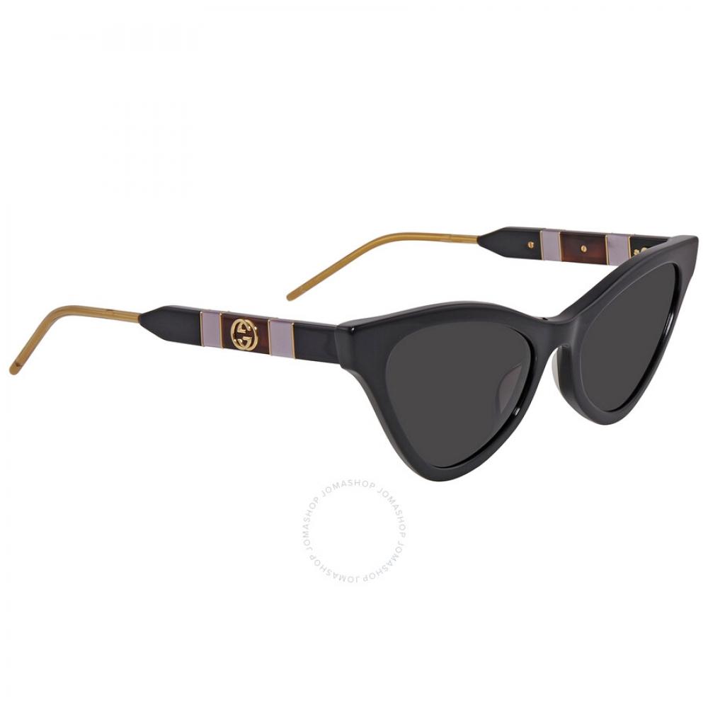 

Gucci Grey Cat Eye Ladies Sunglasses Gg0597s 001 55 Gg0597s 001 55