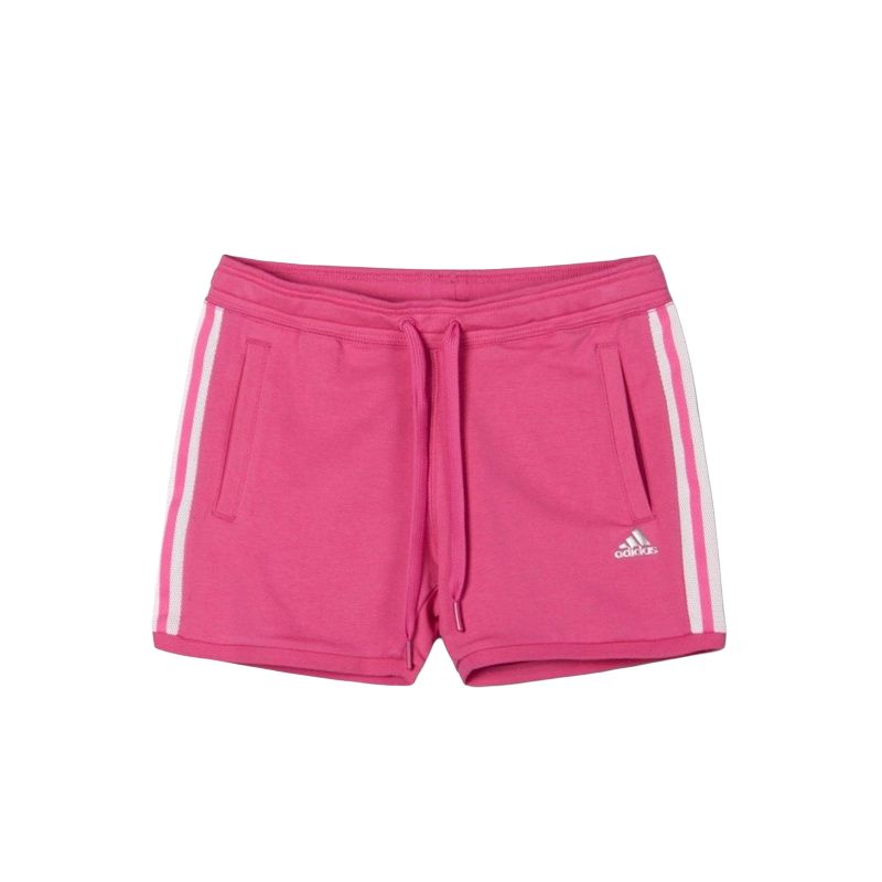 Adidas Womens Training Series Lace-Up Striped Fashion Simple Casual Shorts Women Shorts AP5927