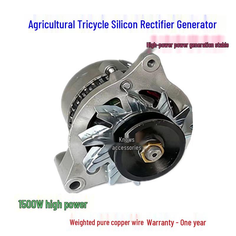 Сельскохозяйственный Электрический Трехколесный Велосипед Генератор-Выпрямитель из Чистой Меди JF11A 14