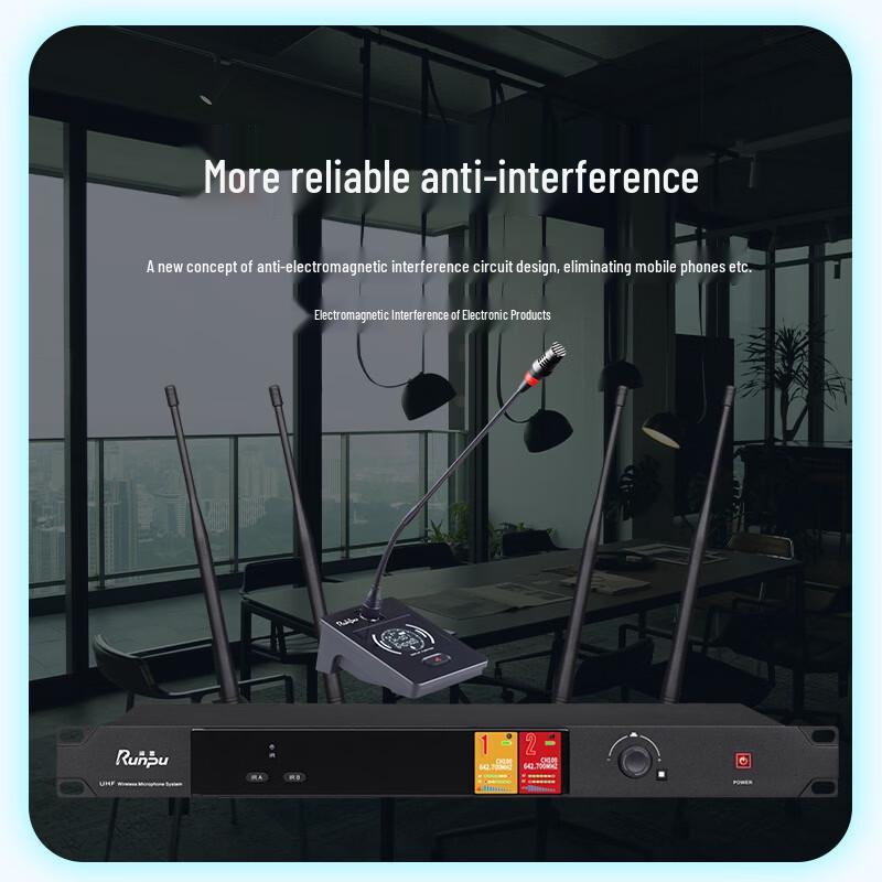 Runpu UHF Wireless Gooseneck Microphone System (CN version)