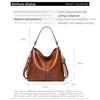 Neue Taschen Herbst Neue Damen Tasche Tragbare Schulter Umhängetasche PU Damen Tragetasche Große Kapazität Tasche