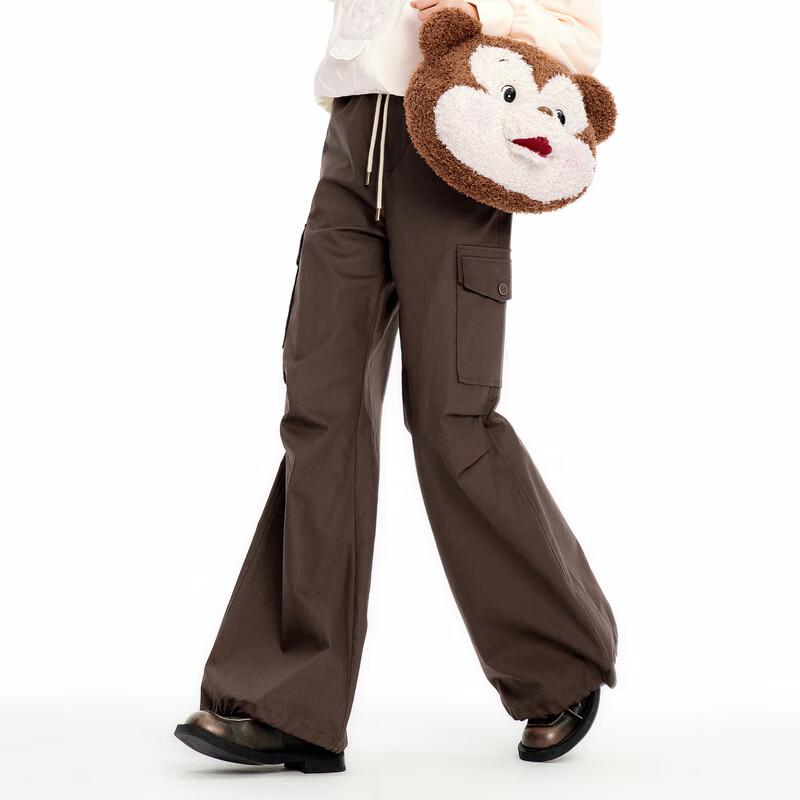 

LeTing Women s Workwear Wide-Leg Casual Trousers L