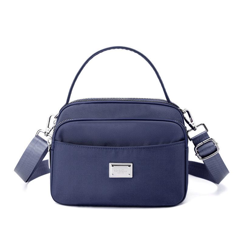 Bolsa feminina de tendência de rua portátil de um ombro crossbody bolsa de mãe feminina da moda