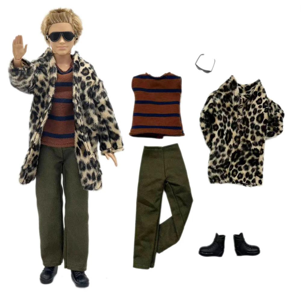 1 Set Ken Doek Handgemaakt Mooie Poppenaccessoires Casual Kleding Pak voor 30cm 12inch Ken Pop Pak Kinderen Cadeau