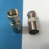 Coax Aerial RF To F Type Female Socket Screw Male Plug Adaptor TV