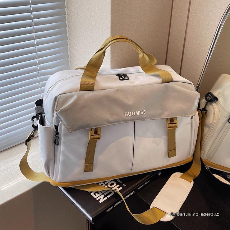 Women's and Men's Fashion Lightweight Large-Capacity Handbag & Crossbody Fitness Travel Bag