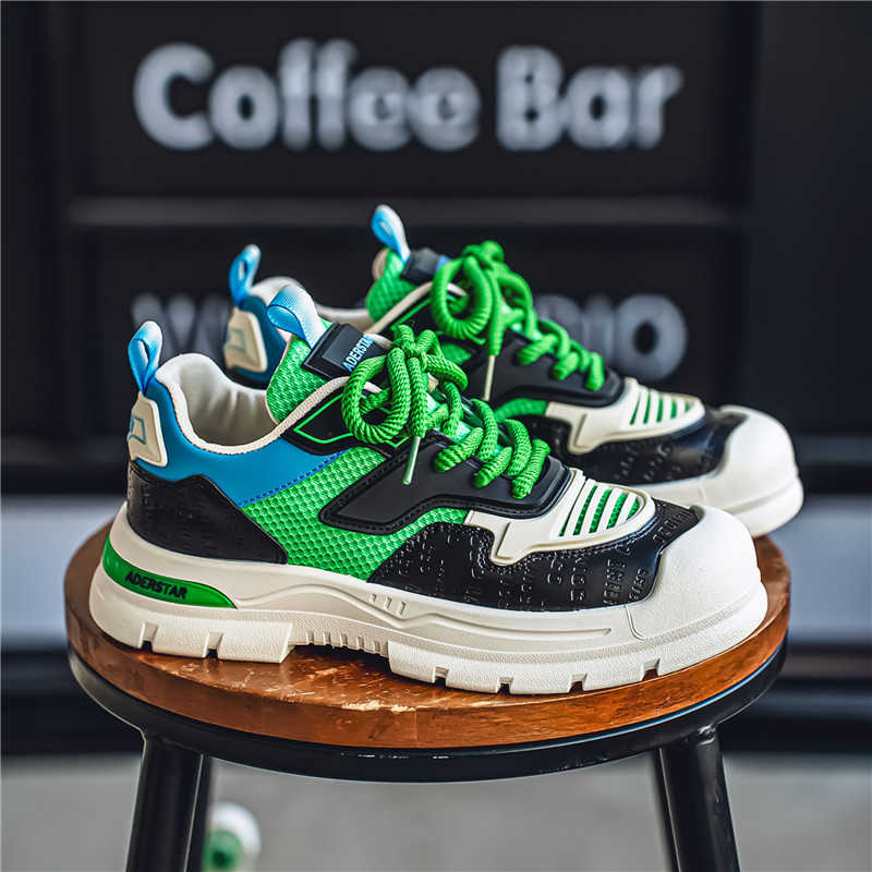 Fashion Thick Bottom Plataform Men's Brand Sneakers Mary Jane Shoes Orginal Designer Flats Sports Out Class Popular Expensive