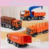 Car Model Inertia Transport Truck Toy With Alloy Material For Kids And Collectors