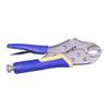7/10/11 Inch Carbon Steel Welding C Clamp - Adjustable Straight Jaw Locking Mole Vice Grips with Force-Saving Pliers