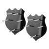 2pcs Sword Wall Mount Acrylic Sword Stand Hanger Rack Axe Holder Multi Purpose for Display Decoration