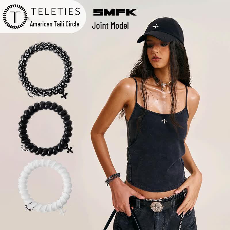 TELETIES x SMFK Collaboration Telephone Cord Hair Ties