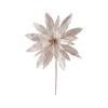Simulation Christmas Glitter Flower DIY Christmas Tree Decorations  New Year Decor Gifts