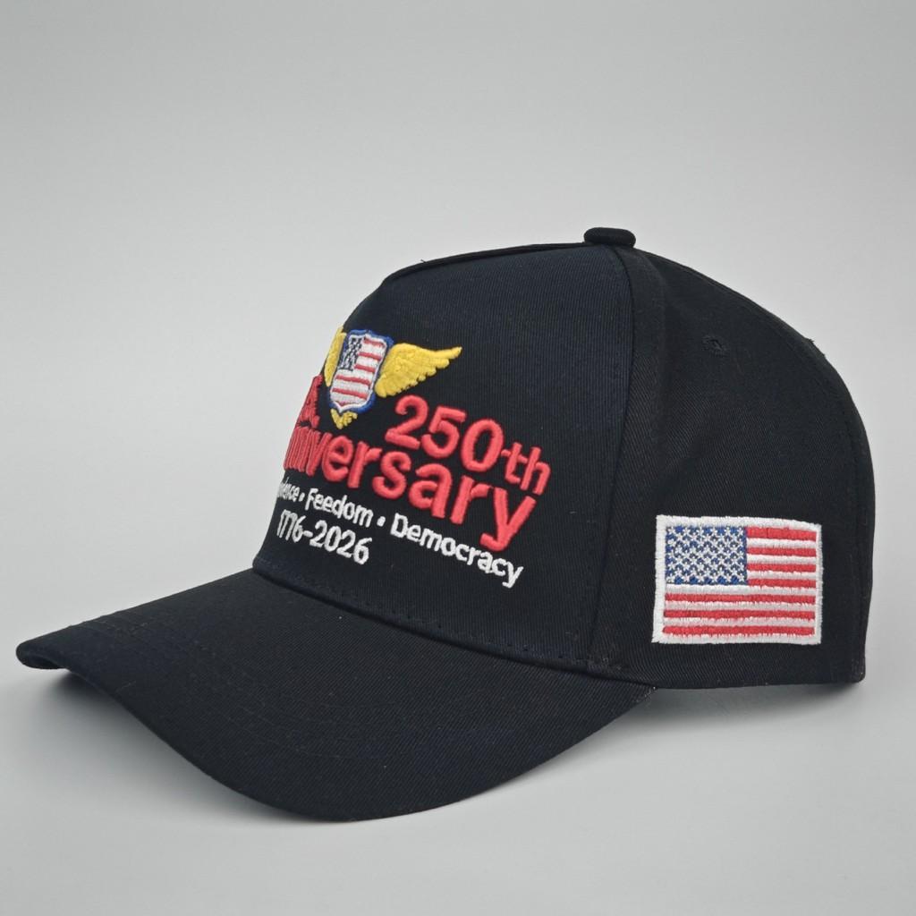 Independence Day Embroidered Baseball Cap With Sun Protection For Outdoor Activities