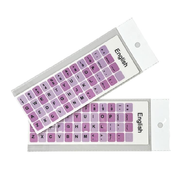 

2PCS/Set Keyboard Stickers Button Letters Matte Alphabet Durable for Laptop PC