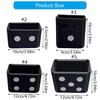 Heavy Duty ABS Magnetic Diesels Additive Bottle Organizers With Secure Mounting Truck Bed Accessory Storage Solution