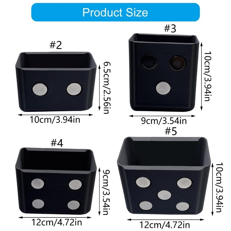 Heavy Duty ABS Magnetic Diesels Additive Bottle Organizers With Secure Mounting Truck Bed Accessory Storage Solution