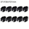 10Pcs Plastic Billiards Snooker Pool Cue Pole Racks Locating Clip Clamp Holder