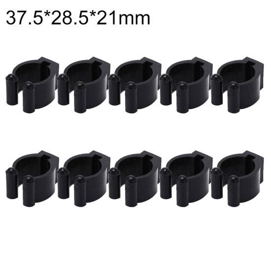 10Pcs Plastic Billiards Snooker Pool Cue Pole Racks Locating Clip Clamp Holder