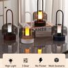 Retro Nordic Desk Lamp Rechargeable Indoor Desk Lamp Camping Lamp Camping Night Lamp Reading Home Decoration