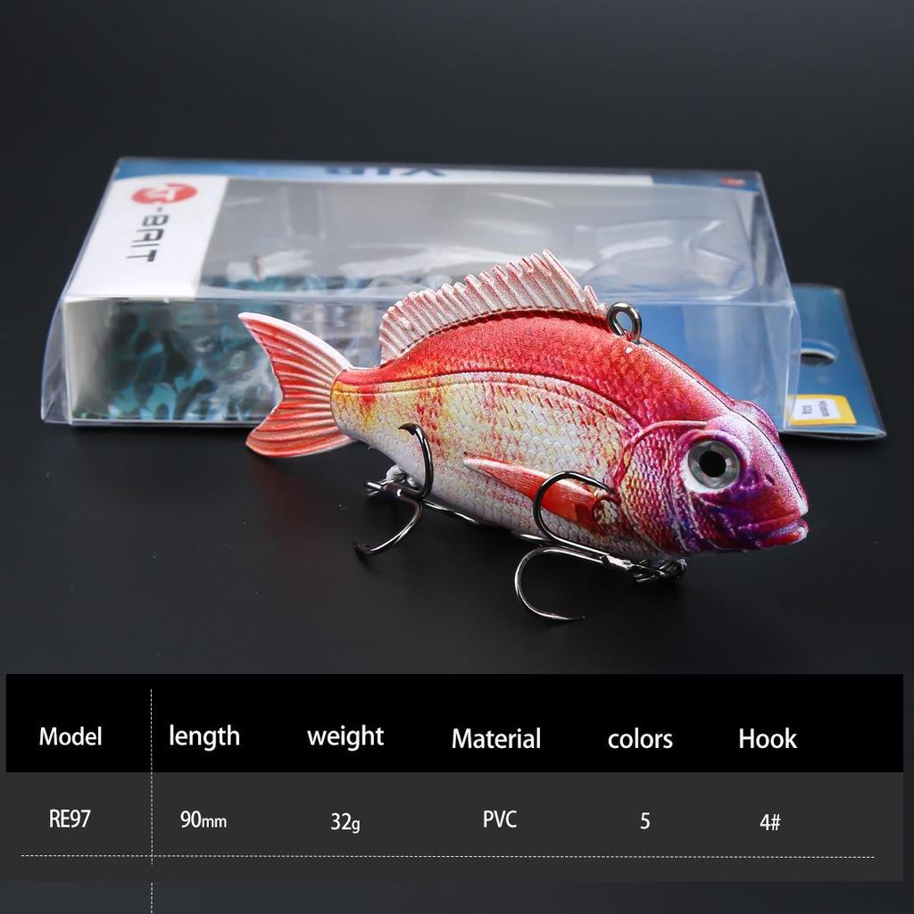 Esca Artificiale Bionica per Orata VIB Multi-Misura/Colore Verniciata 3D