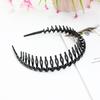 1Pc Headband Convenient Wave Big Comb Simple Hairband Fashion Headdress Hair Hoop Plastic