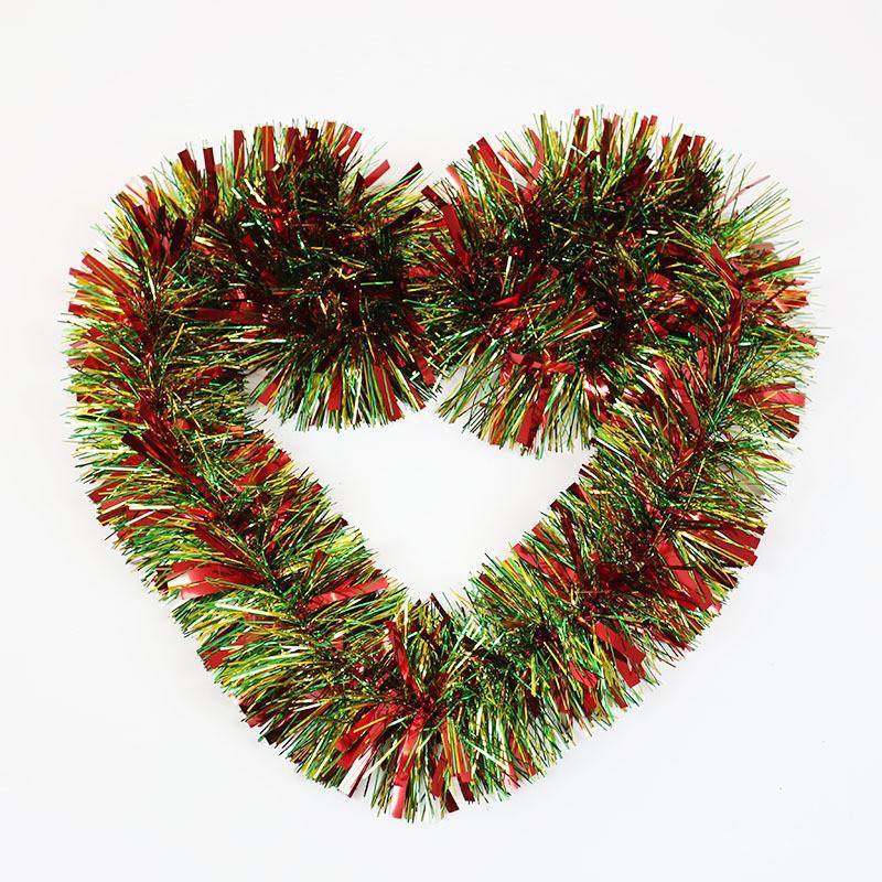 2m Chenille Silk Tinsel Streamers for Christmas, Wedding & Event Decorations