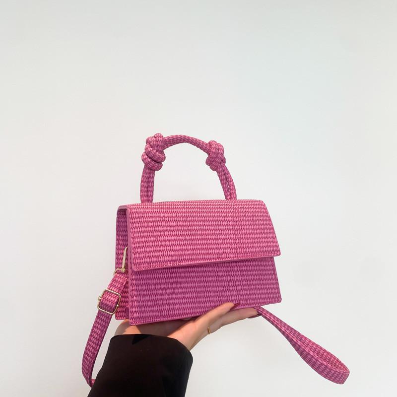 Spring 2024 Trendy Pu Leather Small Bag For Girls Fashionable Shoulder And Tote Bag