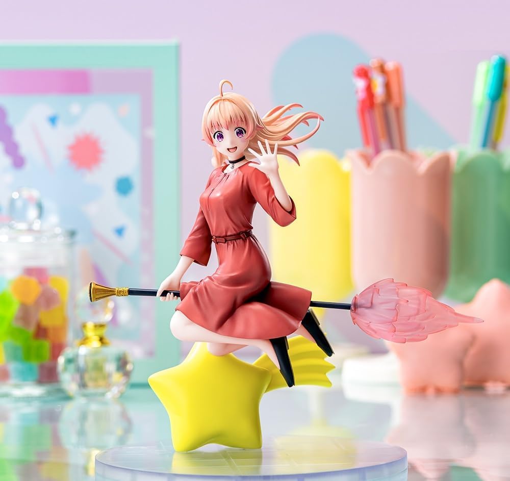 

TV anime Luminasta Nico Wakatsuki approximately 14cm Witch Watch figure, official,