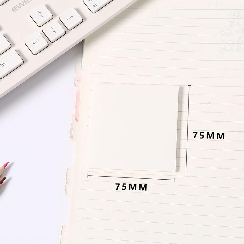 Handwritten Transparent Sticky Notes: Adhesive, Tearable, Perfect for Students to Highlight and Note Key Points.