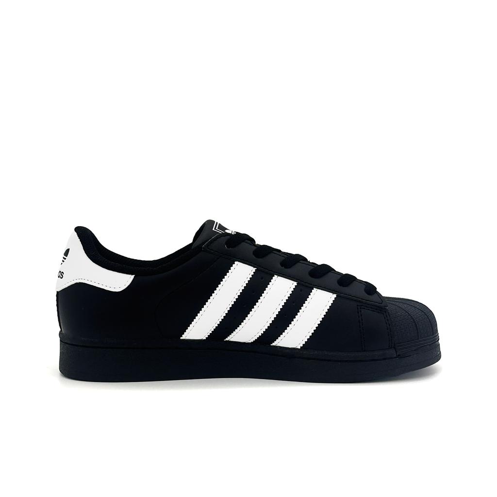 adidas Originals Superstar 2 Dark Night Spot Abrasion Resistant Low Top Skateboard Shoes Unisex Black White JI0079(Team1514-)