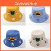 Childrens Cartoon Sun Hat With Wide Brim For Summer Sun Protection