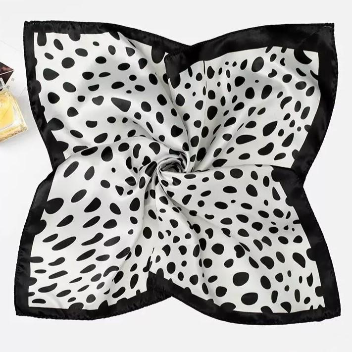Women's Silk Scarf Business Dress Neck Protector Professional Mobile Telecom Banking Stewardess Small Square Scarf Women's Scarf Shawl Fashion