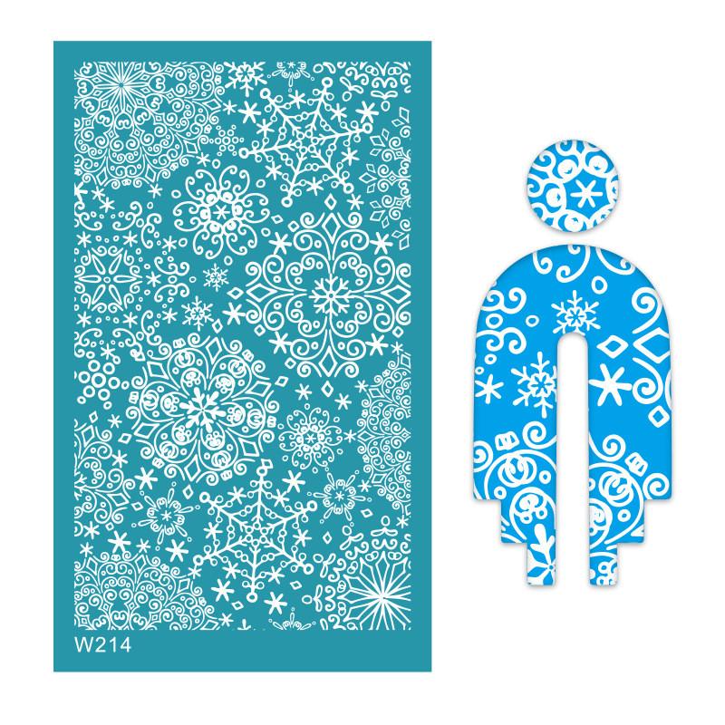 Multi Silk Screen Stencil for Polymer Clay Reusable Silkscreen Print Stamp Mesh Stencil Transfer Easter Printing Earring Jewelry