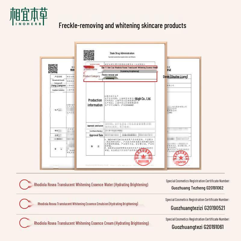 Inoherb Rhodiola Radiant Whitening & Anti-Wrinkle Gift Set