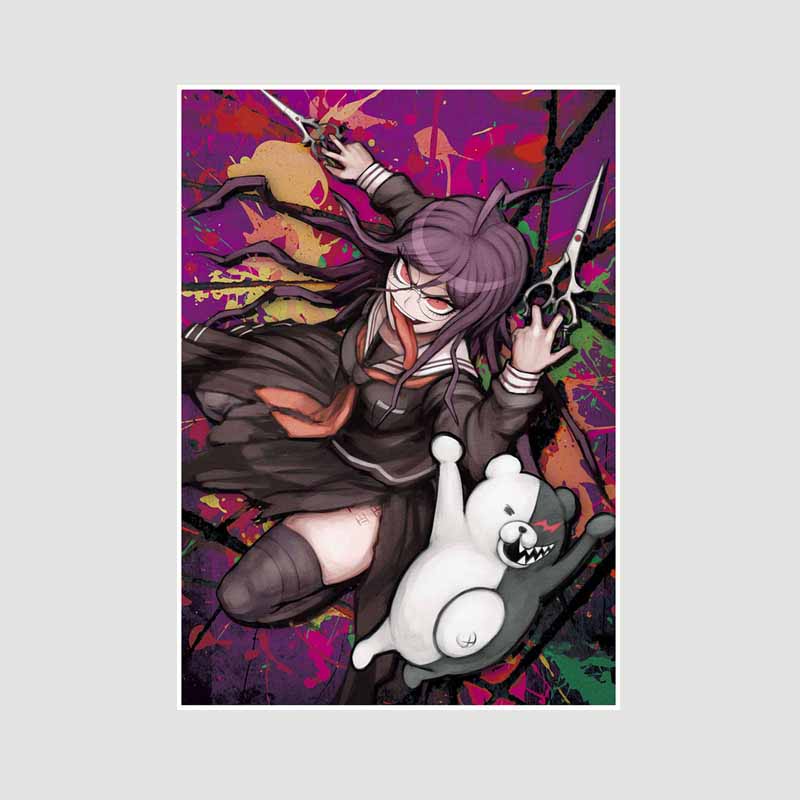 

Ретро Белая Бумага Мультфильм Фигурка Плакаты Эстетическая Классическая Игра Danganronpa Плакат Настенный Декор Домашняя Комната Бар Кафе Украшения Искусство Живопись 30x21cm