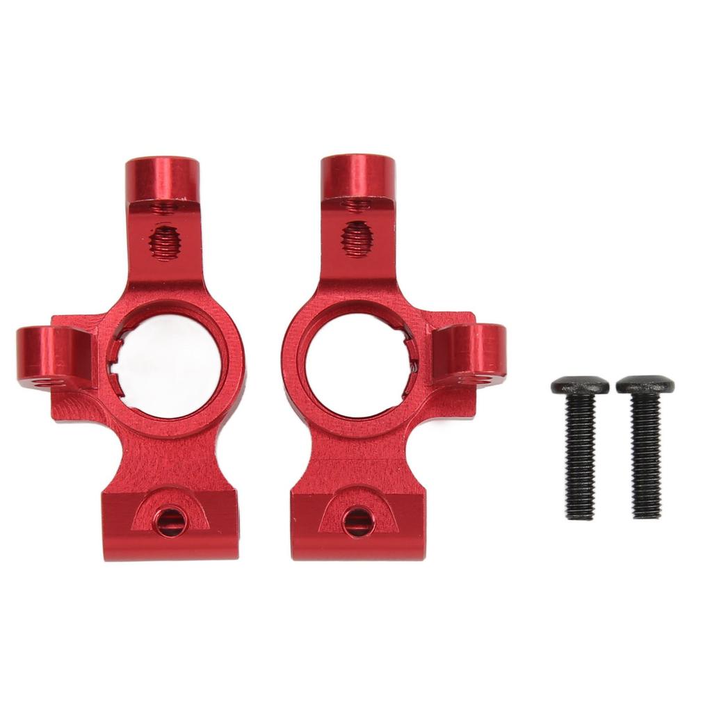 2Pcs Metal Aluminum Alloy Rear Knuckle Arm Hub Carrier for   4‑Tec 2.0 3.0 1Celsius10 RC Car Upgrade Parts Accessories