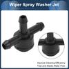 INFINAUTO Front Windshield Washer Nozzle Front Window Spray Nozzle with