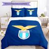 Literie à motif Lazio, Ensemble couette Housse de couette Taie d'oreiller Cadeau d'anniversaire pour la maison (1 housse de couette + 2 taies d'oreiller, sans garnissage.)