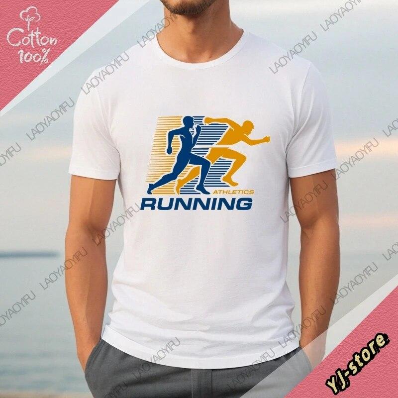 

Runner Doing Harajuku Fashion Women Keep Running Элегантные и молодежные блузки WoUnisex FeUnisex Одежда Готические футболки Топ Топы Y2k Футболки 4XL