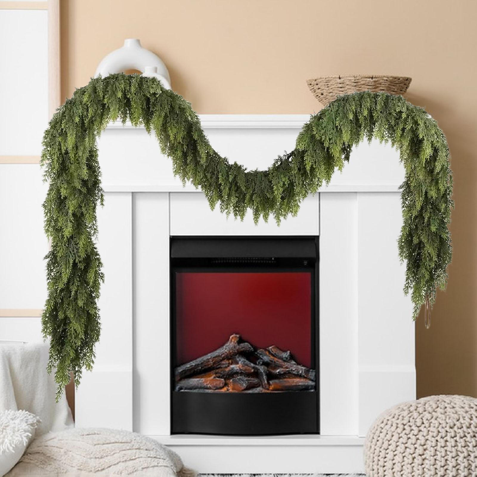 

Artificial Greenery Garland Xmas Decor Decorative Ornament Christmas for