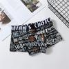 Plus Size Women's Pure Cotton Cartoon Briefs - Antibacterial, Breathable, Unisex, Four-Corner Design