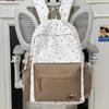 Schoolbag cute contrasting backpack female stars cute small fresh backpack high school student college student junior high school girl schoolbag