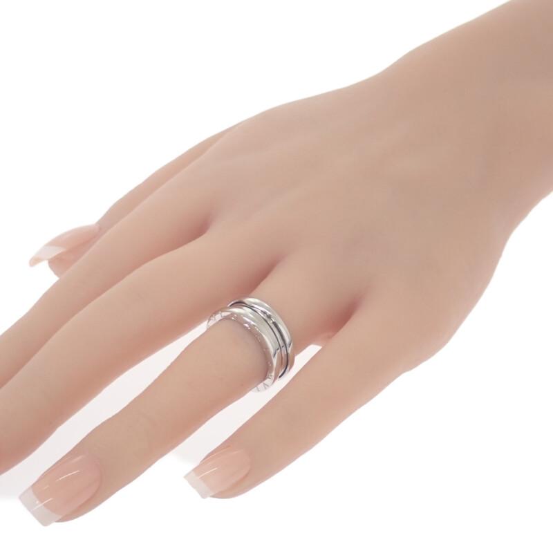 Bvlgari 323533 #12(JP Size) 52 Ring K18 White Gold Women