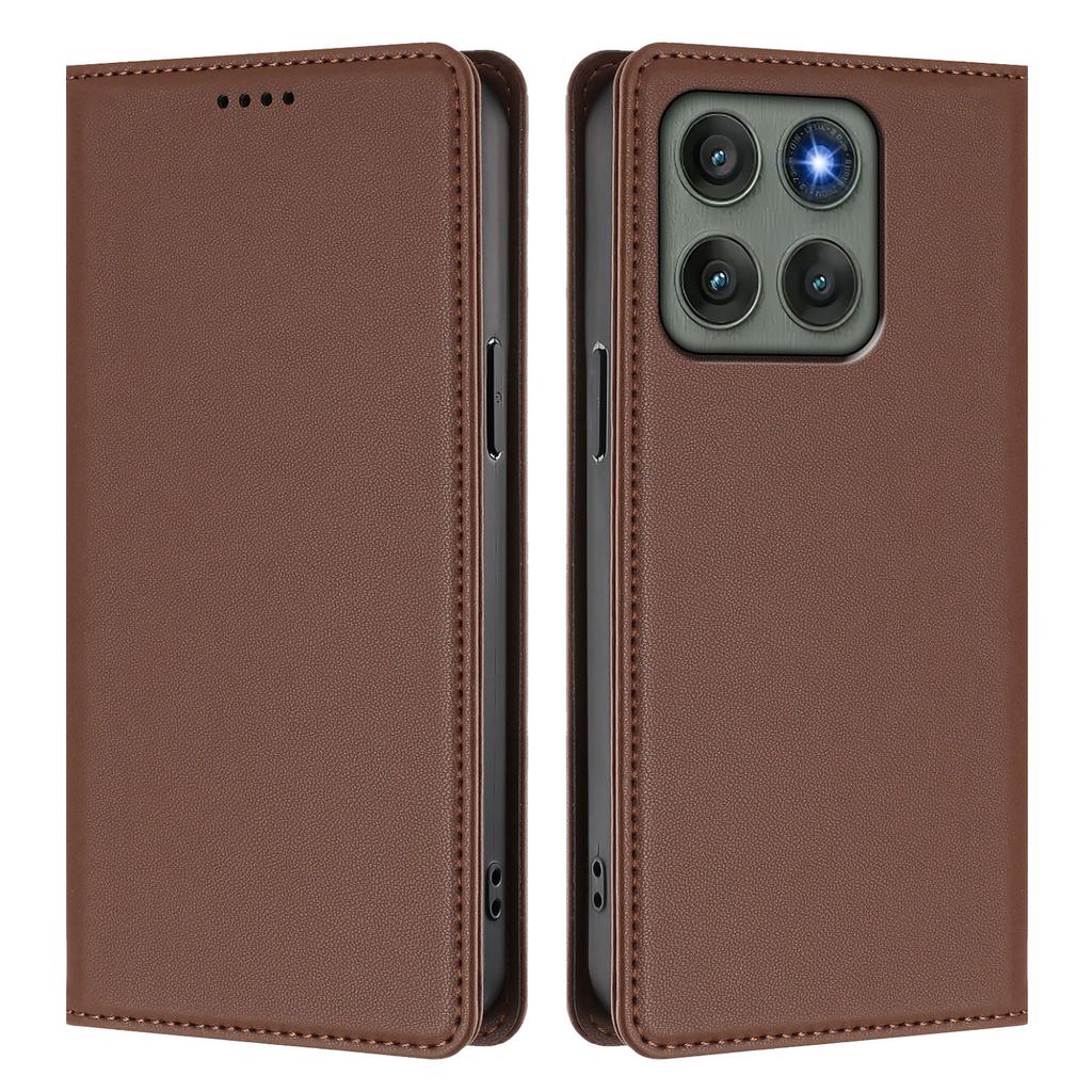 For Motorola Edge 60 Pro 5G Leather Wallet Case Magnetic Closure RFID Blocking Phone Cover