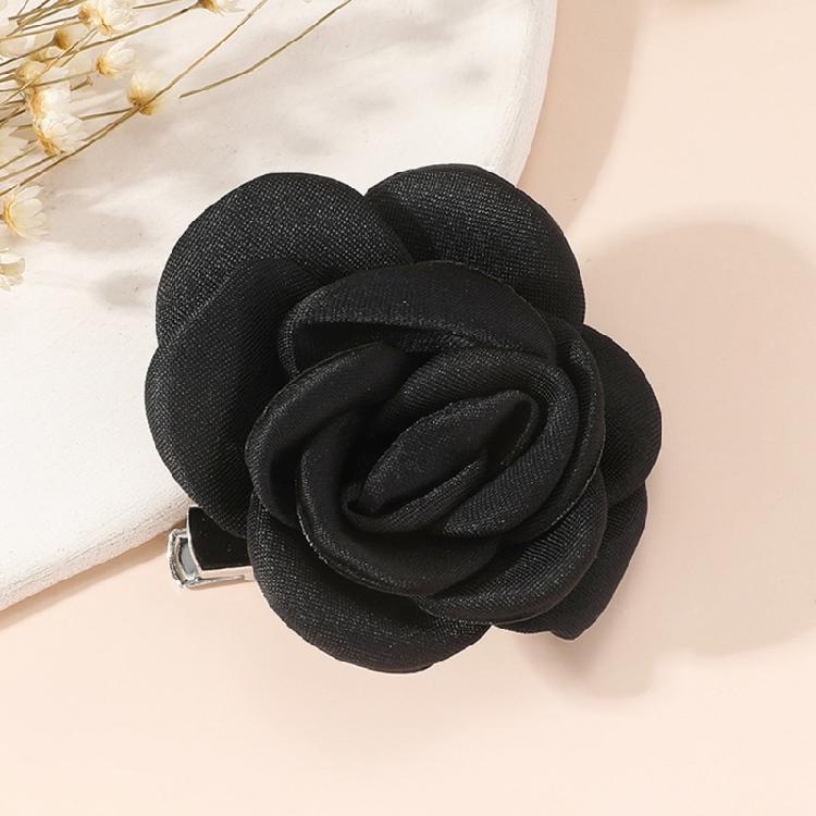 Stoff-Rosenblüten-Broschen-Nadeln Modeschmuck Cardigan Hemd Corsage Abzeichen-Nadel Sicherheitsnadeln für Damen Accessoires