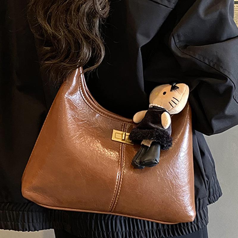 Modische und einfache Tasche, Retro-Umhängetasche, Ketten-Achseltasche