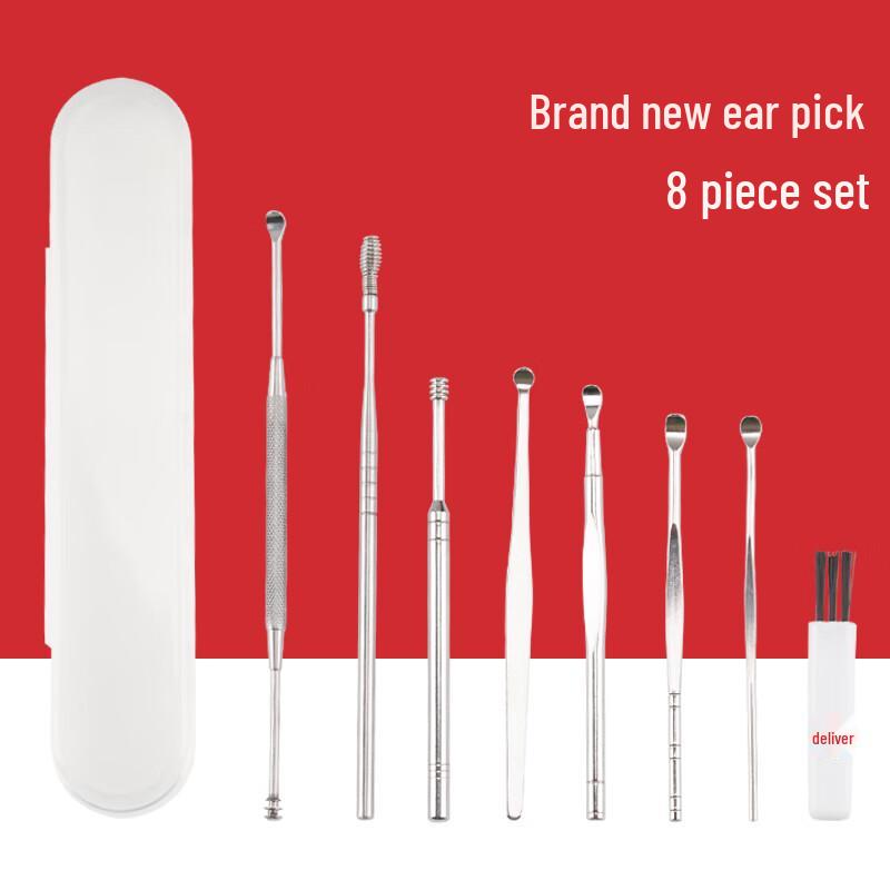 Professional Stainless Steel Earwax Removal Kit