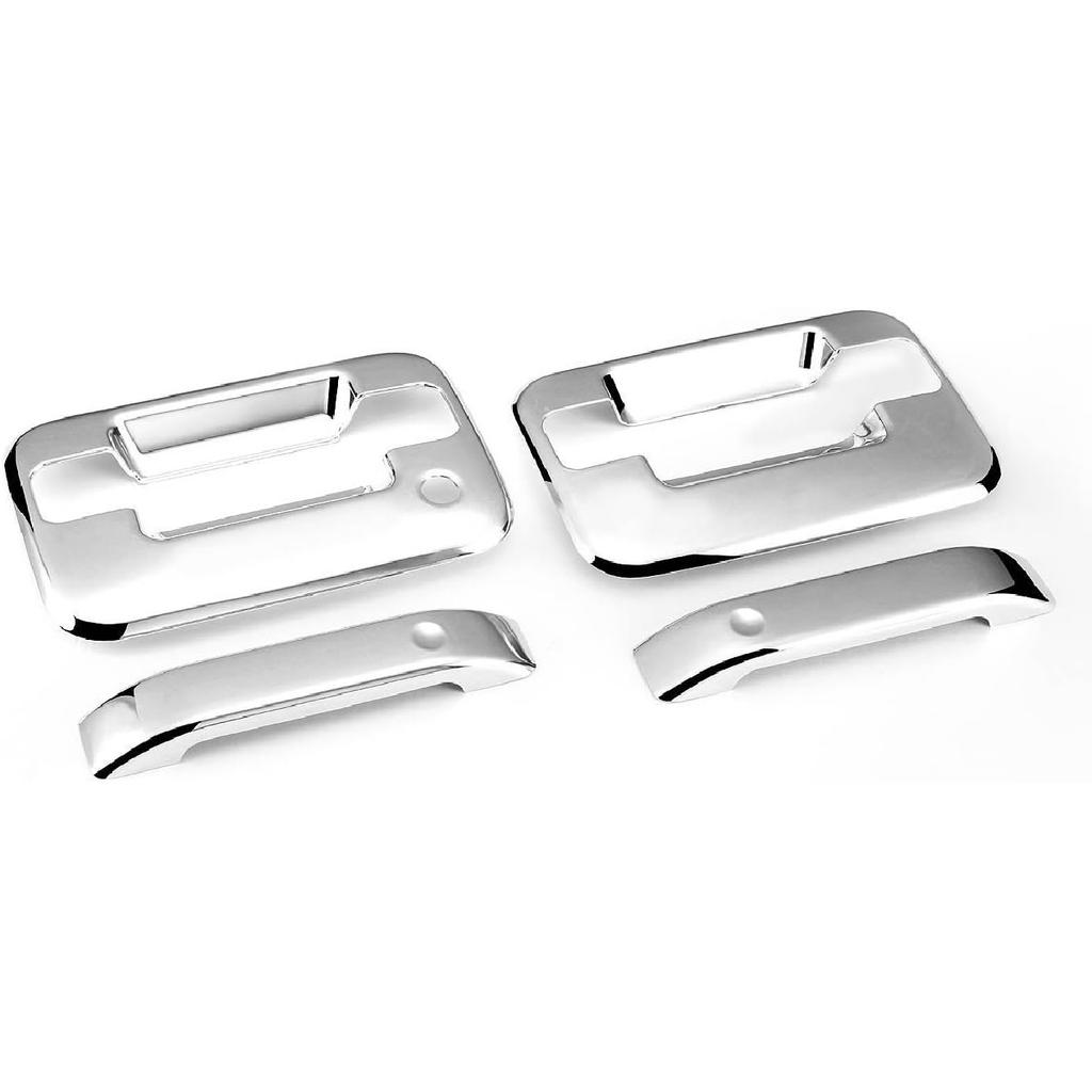 Chrome Door Handle Cover for Ford F-150 2004-2014 2 Door Model Without Keypad