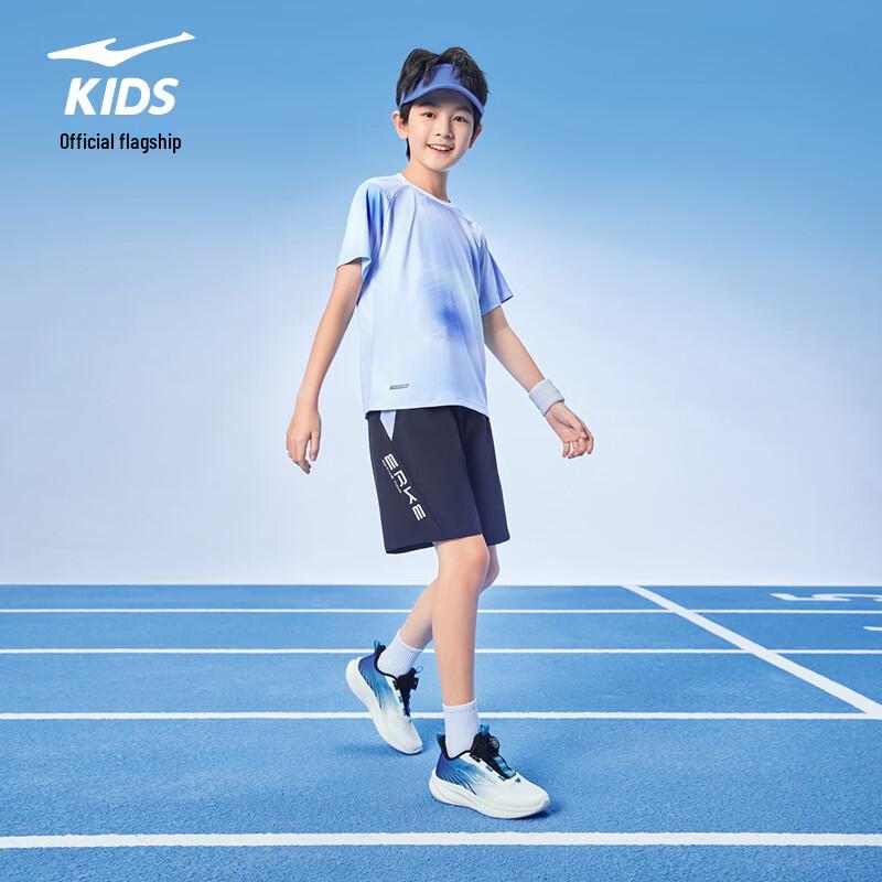 ERKE Kids' Quick-Dry Short Sleeve T-Shirt